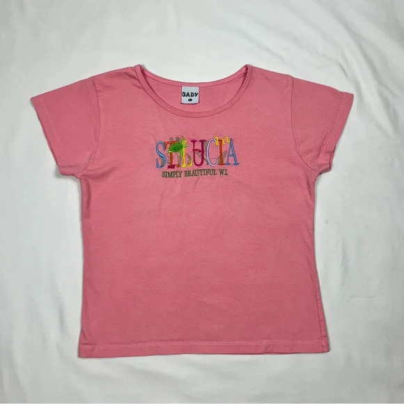 Y2K Embroidered Baby Tee - Picture 4 of 5